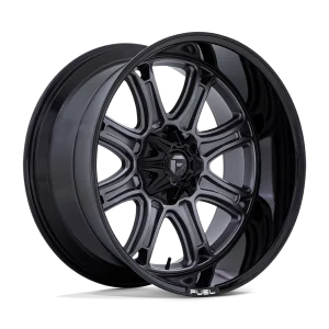 Fuel – DARKSTAR – Gunmetal – 20″x10″ -18mm – All weather Wheels – FC853AB20108318N